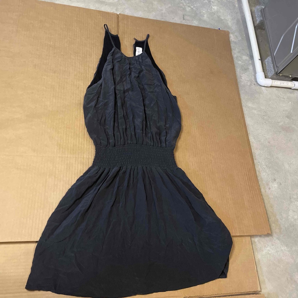 Feel The Piece Terre Jacobs Sleeveless Racerback‎ Elastic Waist Dress Size M/L